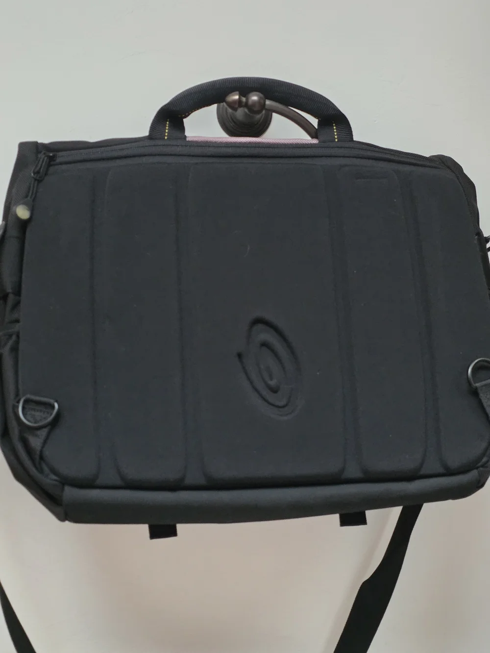 Timbuk2 Black and Lavender Messenger Laptop Bag, Vintage Deadstock, Y2k Rare NWT